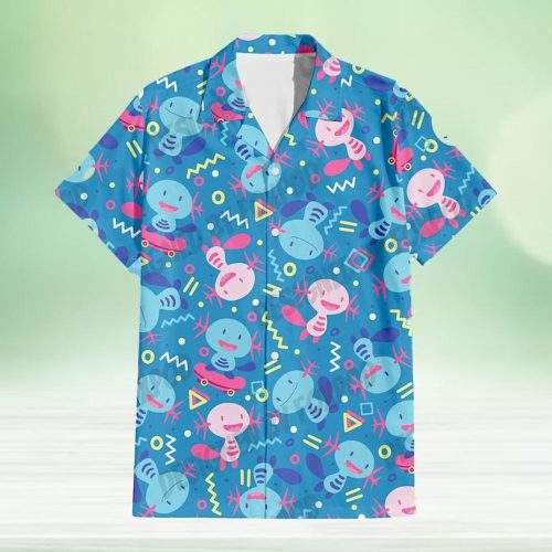 Pokemon Wooper Upah Hawaiian Shirt: Aloha Summer Vacation Gift Idea for Men & Women