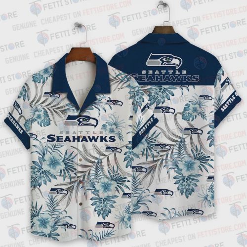 Seattle Seahawks NFL Pattern Hawaiian Shirt Gift for Men and Women