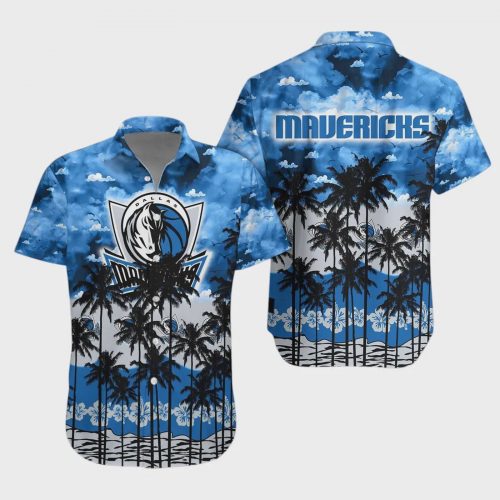 Shop Dallas Mavericks Tropical Sky Hawaiian Shirt - Aloha Style