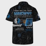 Shop the Stylish Dallas Mavericks Hawaiian Shirt – Perfect for Basketball Fans!