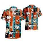Snoopy Good Teacher 3D Button Hawaiian Shirt Gift for Men Dad Father 3d T Shirt summer shirt