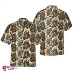 Vintage Nautical Scuba Diving Hawaiian Shirt