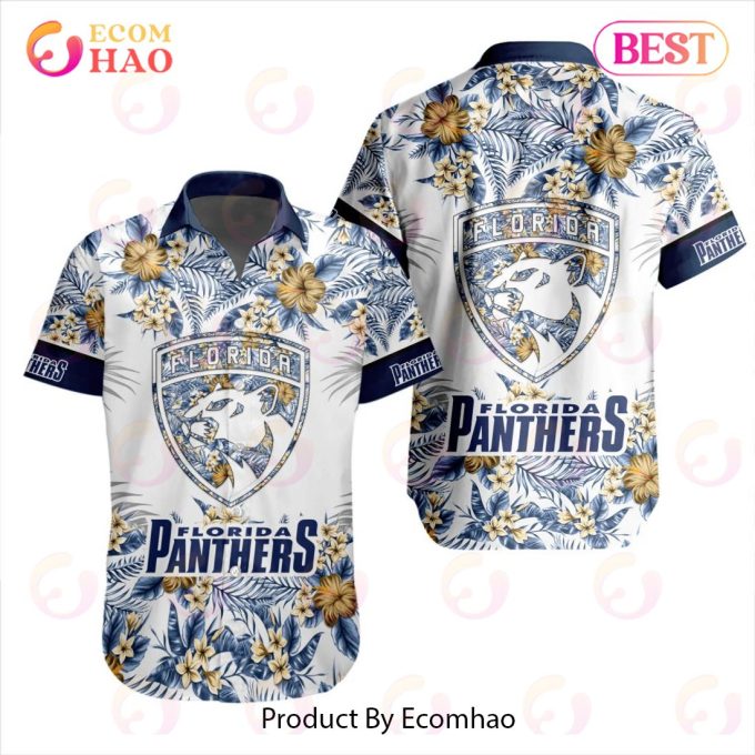 NHL Florida Panthers Hawaiian Shirt – Official Fan Gear for Summer Fun