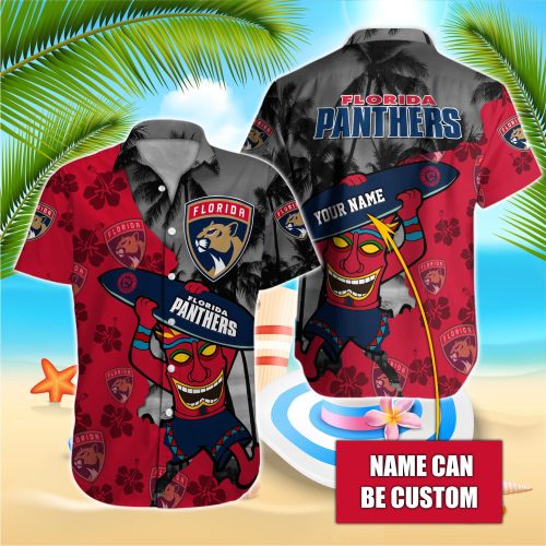Florida Panthers NHL Hawaiian Shirt Custom T-38175