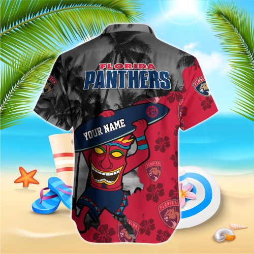 Florida Panthers NHL Hawaiian Shirt Custom T-38175