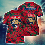 Florida Panthers NHL Flower Hawaii Shirt & Tshirt – Summer Football Fan Gear NA49404