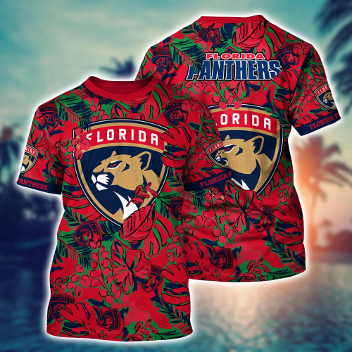 Florida Panthers NHL Flower Hawaii Shirt & Tshirt – Summer Football Fan Gear NA49404