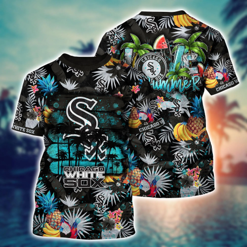 Chicago White Sox MLB Flower Shirt & Tshirt: Perfect Summer Football Gear for Fans