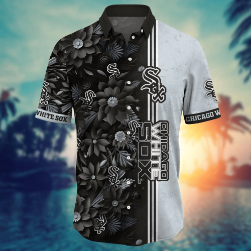 Chicago White Sox Flower Hawaii Shirt & Tshirt: Custom Summer Football Shirts for Fans