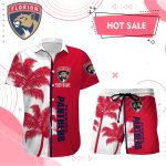 Florida Panthers Custom NHL Men s Short Sleeve Hawaii Shirt – T-34866