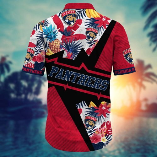 Florida Panthers Flower Hawaii Shirt & Tshirt for Fans Summer Football NA48539