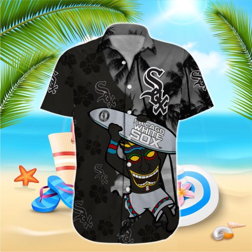 Chicago White Sox MLB-Hawaiian Shirt Custom: Stylish Fan Gear for Baseball Enthusiasts