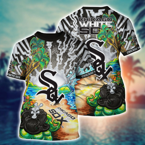 Chicago White Sox MLB Flower Shirt & Tshirt: Summer Football Fan Gear