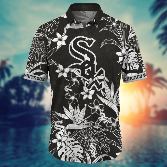 Chicago White Sox MLB Flower Hawaii Shirt & T-Shirt: Perfect Summer Football Shirts for Fans
