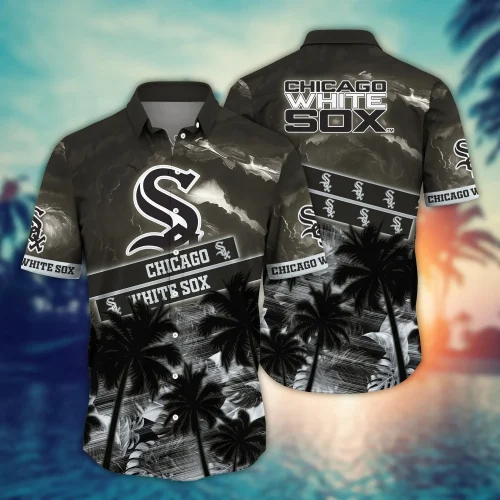 Chicago White Sox MLB Hawaiian Flower Shirt – Stylish Baseball Fan Apparel