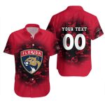 Vintage Florida Panthers Camouflage Hawaii Shirt Set – NHL Souvenir