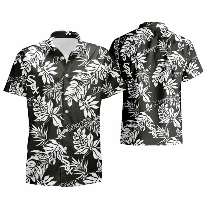 2023 Chicago White Sox Hawaiian Shirt: Tropical Flower Short Sleeve for Summer