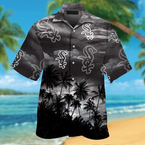 Shop the Chicago White Sox Tropical Aloha Hawaiian Shirt Set for Men Women & Kids