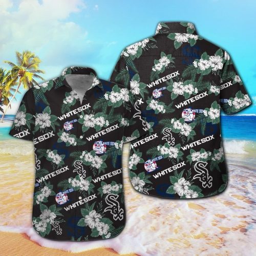 Chicago White Sox Tropical Aloha Hawaiian Shirt Set – Men Women Kids – MTE06