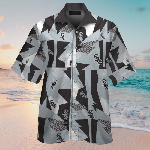 Chicago White Sox Tropical Hawaiian Shirt Set - Men Women Kids MTE03