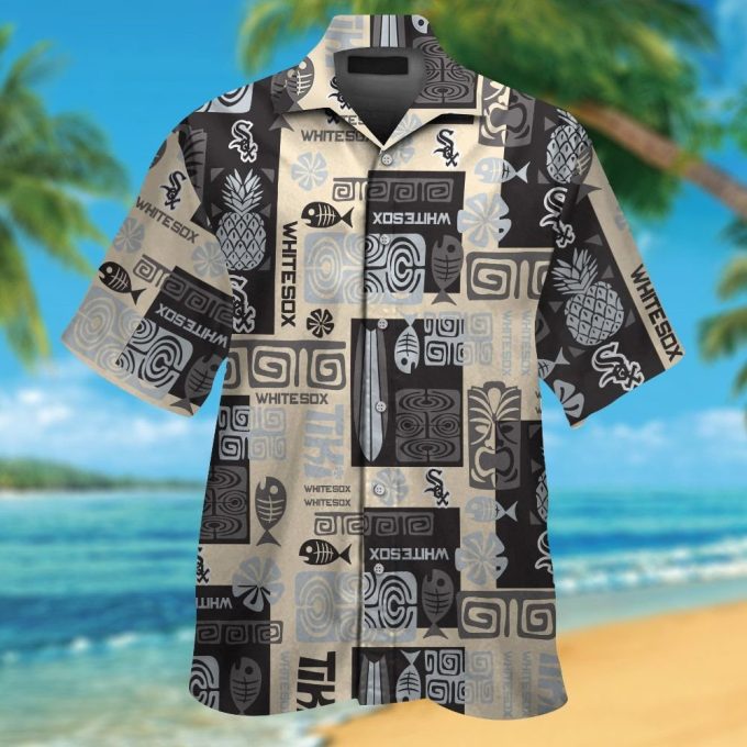 Chicago White Sox Tropical Aloha Hawaiian Shirt Set for Men Women & Kids – MTE010