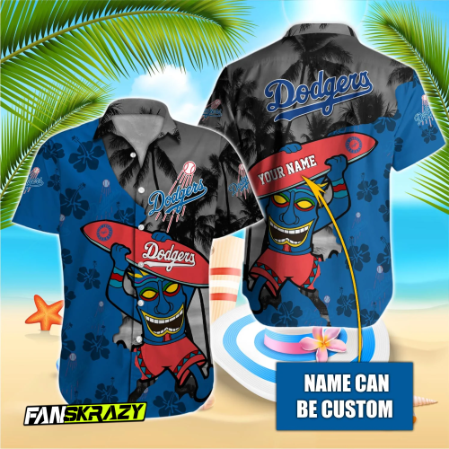 Los Angeles Dodgers MLB Hawaiian Shirt Custom T-38175 Official Fan Gear