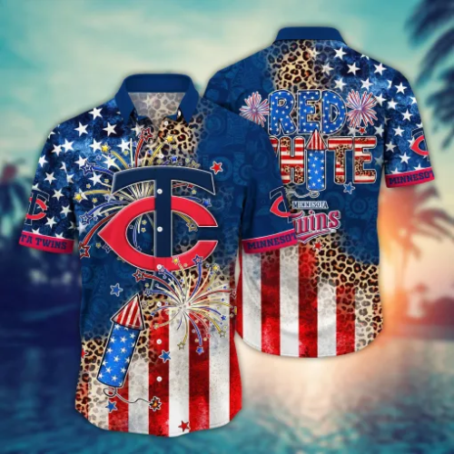 Minnesota Twins MLB Hawaii Shirt for Independence Day & Summer Fun