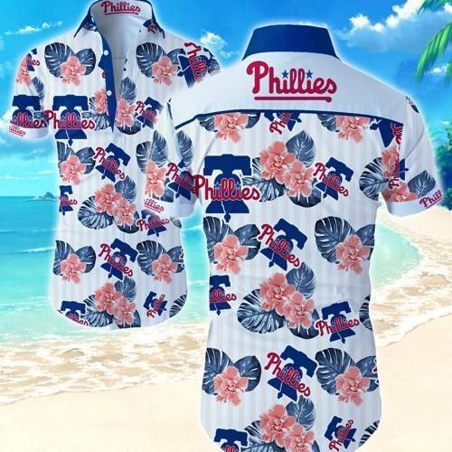 Philadelphia Phillies Floral Hawaiian Shirt – Official MLB Merchandise