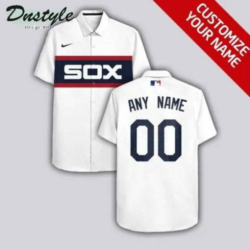 Custom Chicago White Sox Hawaiian Shirt - Personalized White Sox Apparel