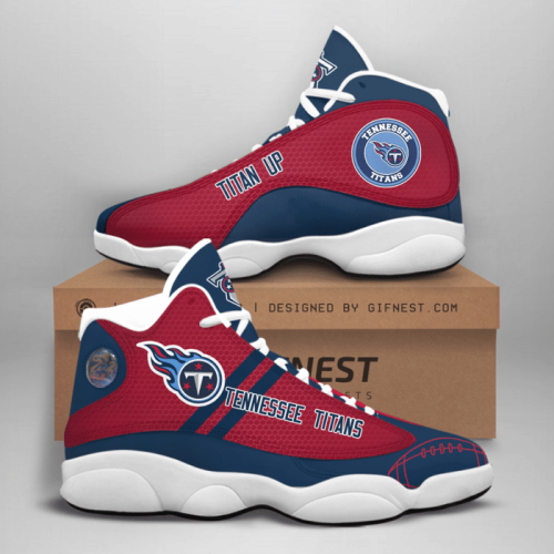 Tennessee Titans Air Jordan 13 Sneaker Custom For Fans Gift