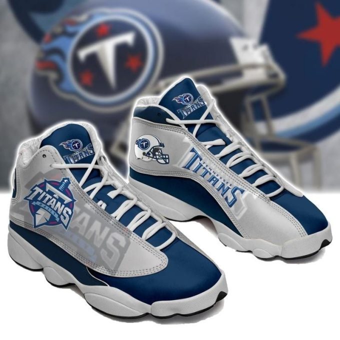 Tennessee Titans Air Jordan 13 Sneaker Custom For Fans Gift