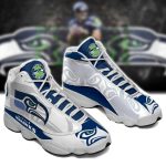 Seattle Seahawks Air Jordan 13 Sneaker Custom For Fans Gift