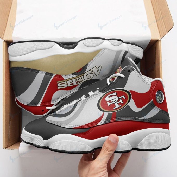 San Francisco 49Ers Air Jordan 13 Sneaker Custom For Fans Gift