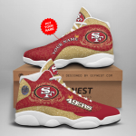 San Francisco 49Ers Air Jordan 13 Sneaker Custom For Fans Gift