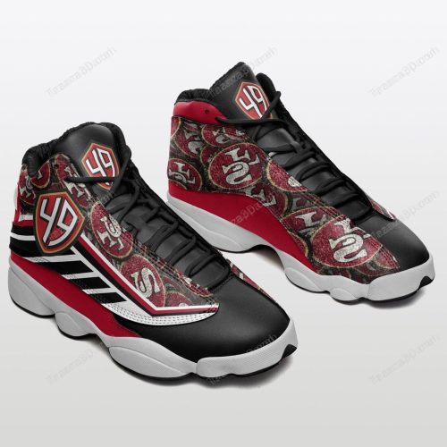San Francisco 49Ers Air Jordan 13 Sneaker Custom For Fans Gift