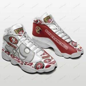 San Francisco 49Ers Air Jordan 13 Sneaker Custom For Fans Gift