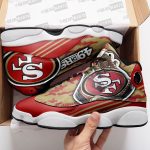 San Francisco 49ers Air Jordan 13 Sneaker Custom For Fans Gift