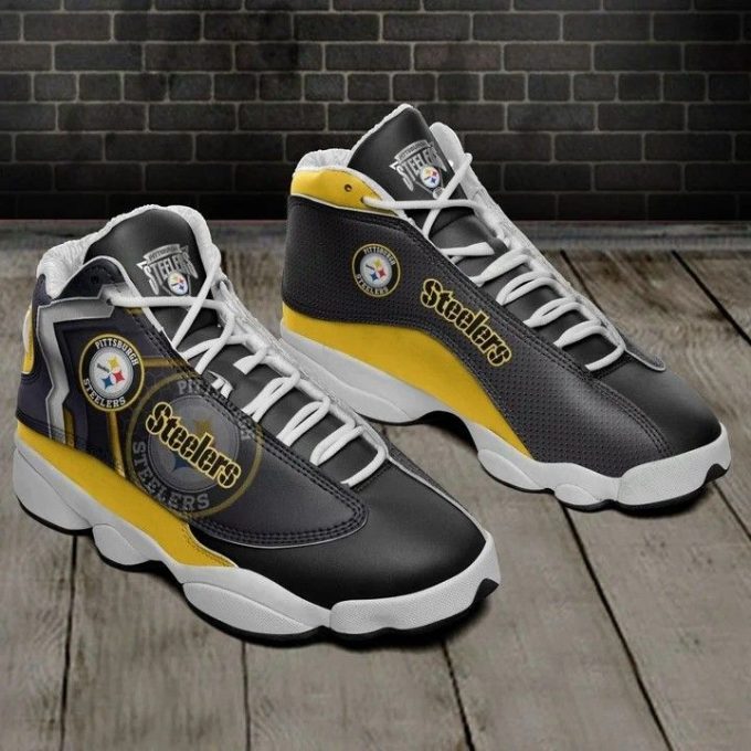 Pittsburgh Steelers Air Jordan 13 Sneaker Custom For Fans Gift