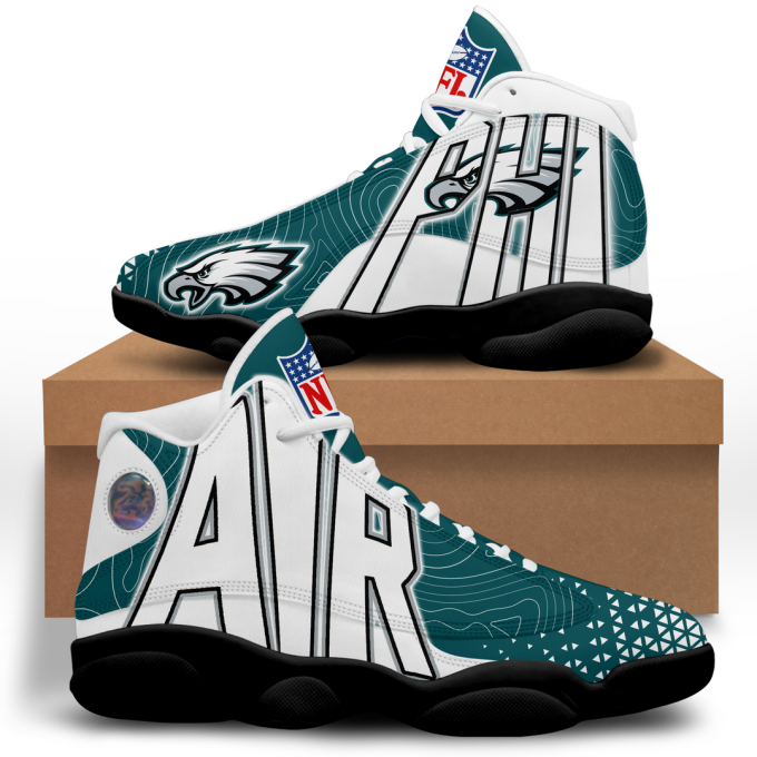 Philadelphia Eagles Air Jordan 13 Sneaker Custom For Fans Gift