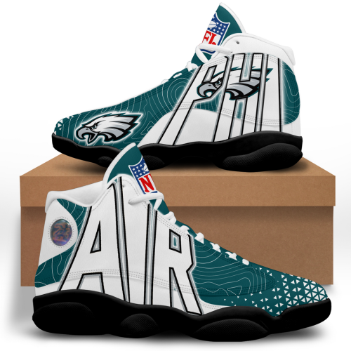 Philadelphia Eagles Air Jordan 13 Sneaker Custom For Fans Gift