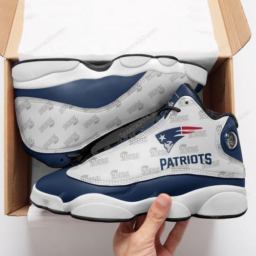 New England Patriots Air Jordan 13 Sneaker Custom For Fans Gift