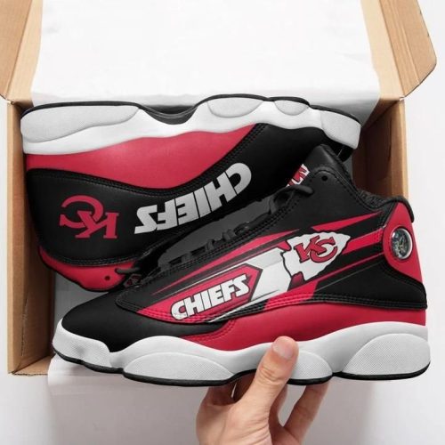 Kansas City Chiefs NFL Air Jordan 13 Sneaker Custom For Fans Gift