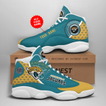Jacksonville Jaguars Air Jordan 13 Sneaker Custom For Fans Gift