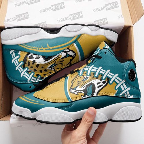 Jacksonville Jaguars Air Jordan 13 Sneaker Custom For Fans Gift