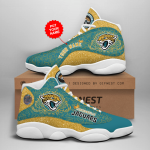 Jacksonville Jaguars Air Jordan 13 Sneaker Custom For Fans Gift