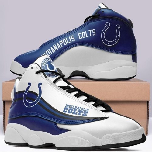 Indianapolis Colts Air Jordan 13 Sneaker Custom For Fans Gift
