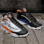 Denver Broncos Air Jordan 13 Sneaker Custom For Fans Gift