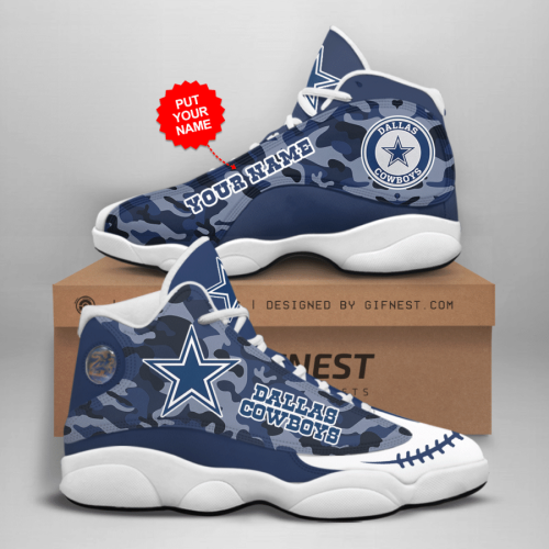 Dallas Cowboys Air Jordan 13 Sneaker Custom For Fans Gift