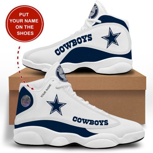 Dallas Cowboys Air Jordan 13 Sneaker Custom For Fans Gift