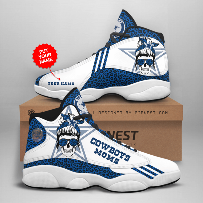 Dallas Cowboys Air Jordan 13 Sneaker Custom For Fans Gift